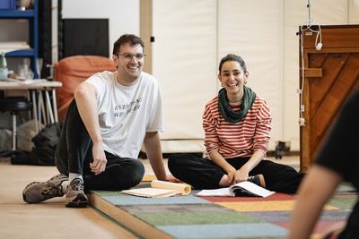 Zak Ghazi-Torbati and Serena Manteghi  Photo
