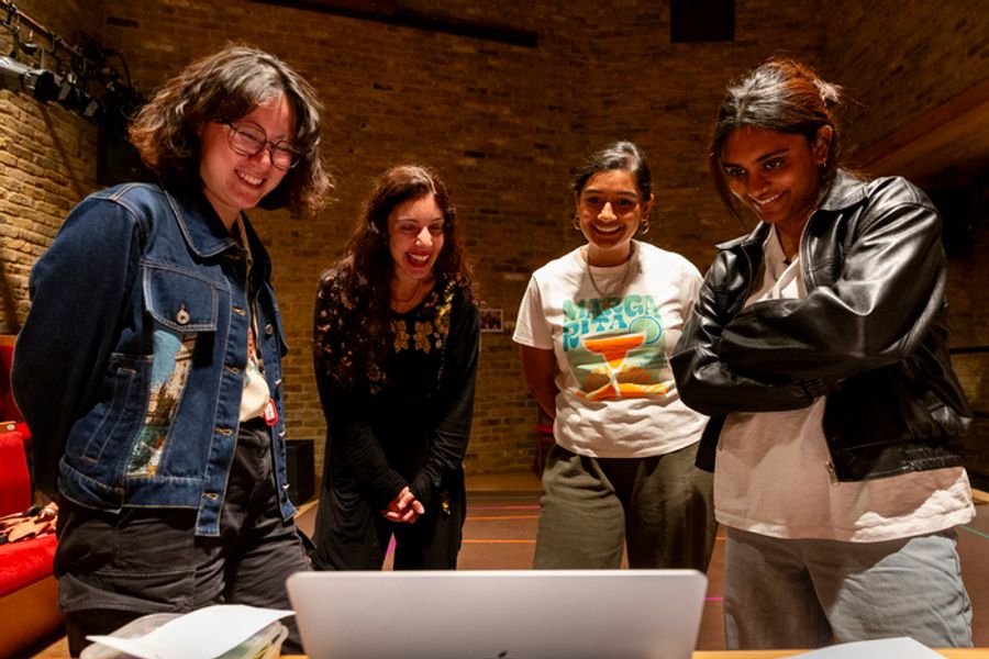 Photos: PERMISSION in Rehearsal at Tara Theatre Image