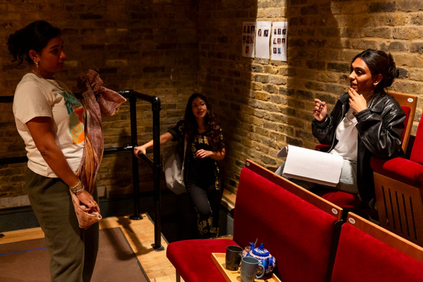 Photos: PERMISSION in Rehearsal at Tara Theatre  Image
