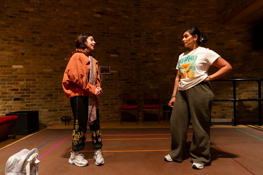 Photos: PERMISSION in Rehearsal at Tara Theatre Image
