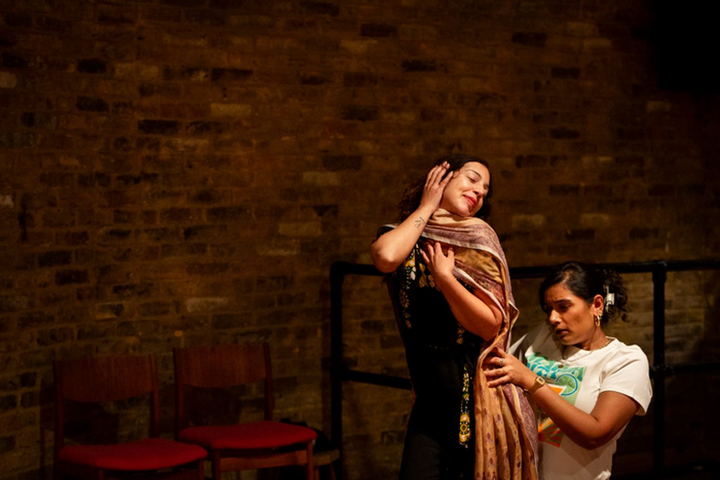Photos: PERMISSION in Rehearsal at Tara Theatre  Image