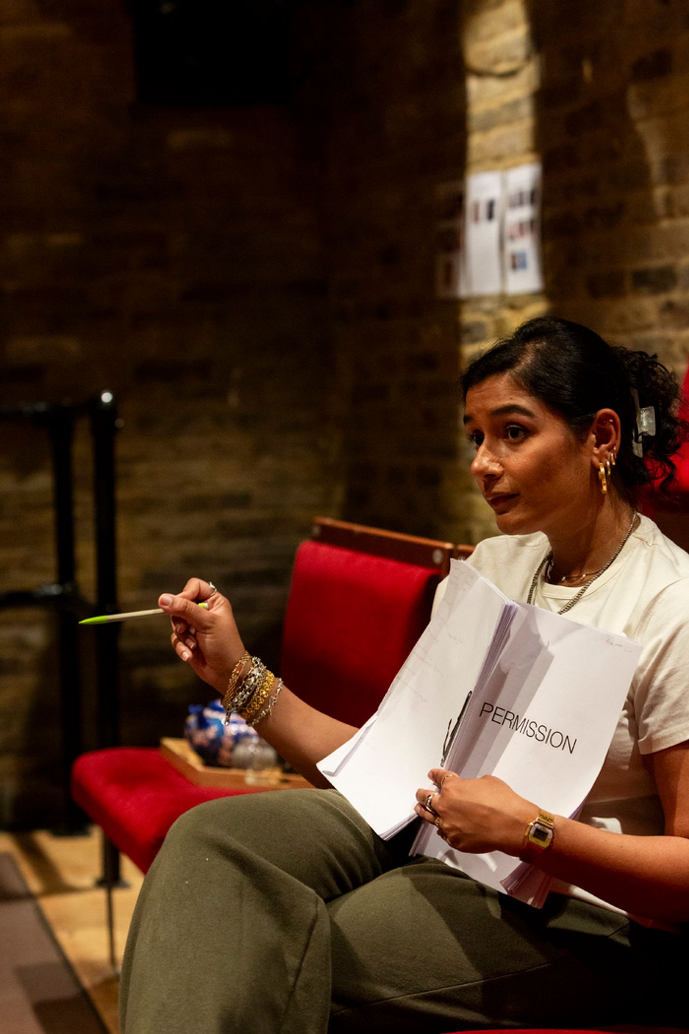 Photos: PERMISSION in Rehearsal at Tara Theatre  Image