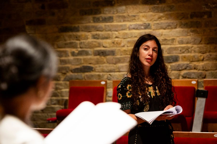 Photos: PERMISSION in Rehearsal at Tara Theatre Image