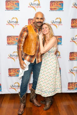 Miguel Angel Vasquez and Lauren Kennedy Photo