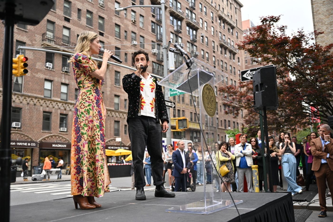 Photos: East 9th Street is Officially Renamed Terrence McNally Way  Image