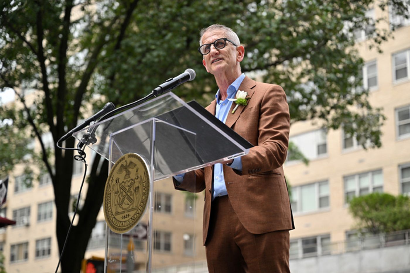 Photos: East 9th Street is Officially Renamed Terrence McNally Way  Image