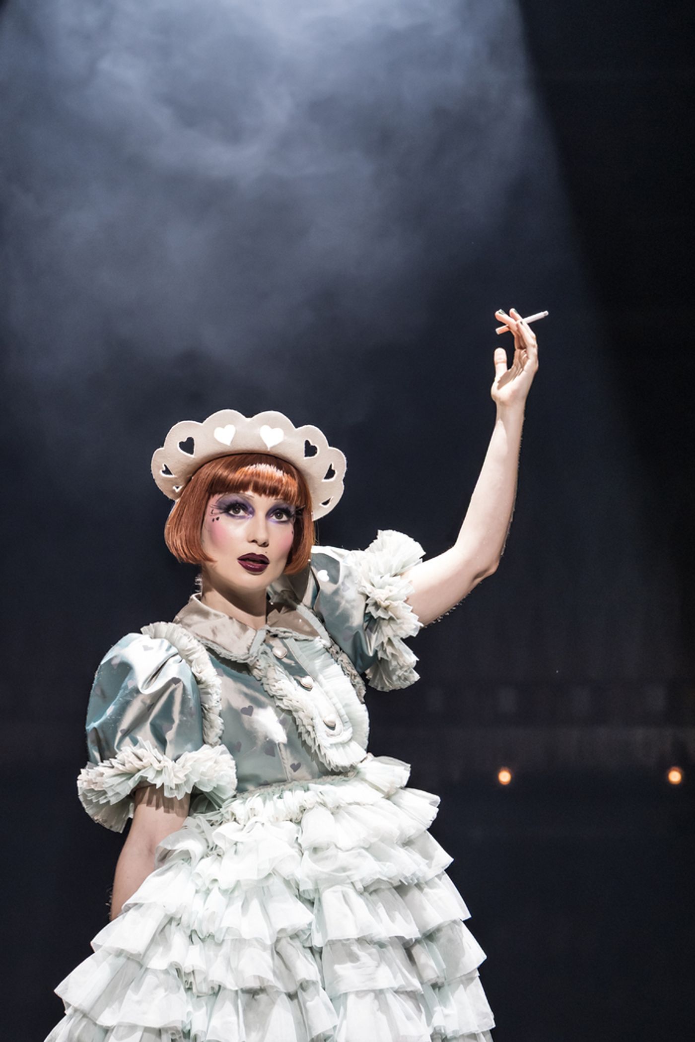 Photos: Rob Madge and Hannah Dodd in CABARET in London  Image