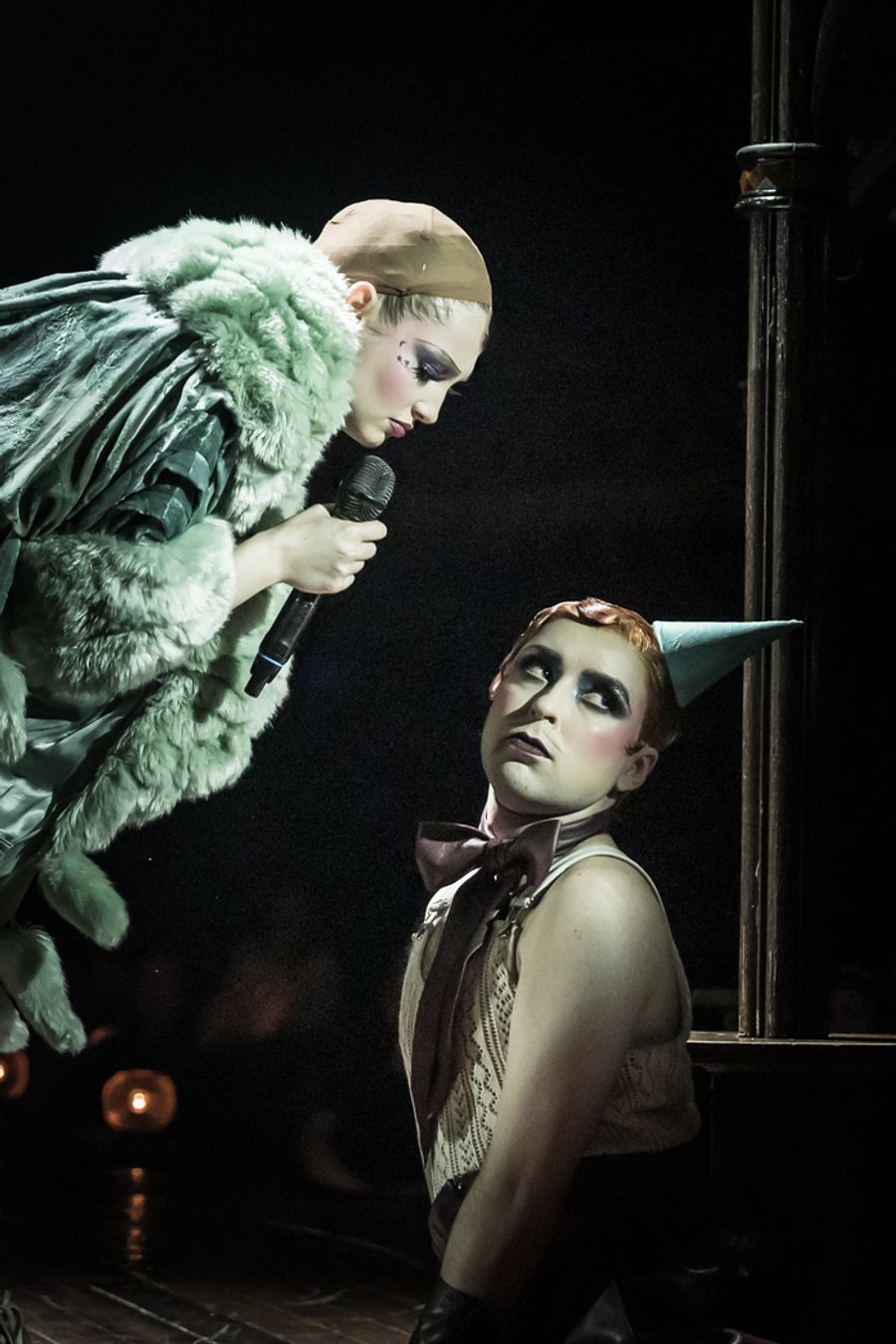 Photos: Rob Madge and Hannah Dodd in CABARET in London Image