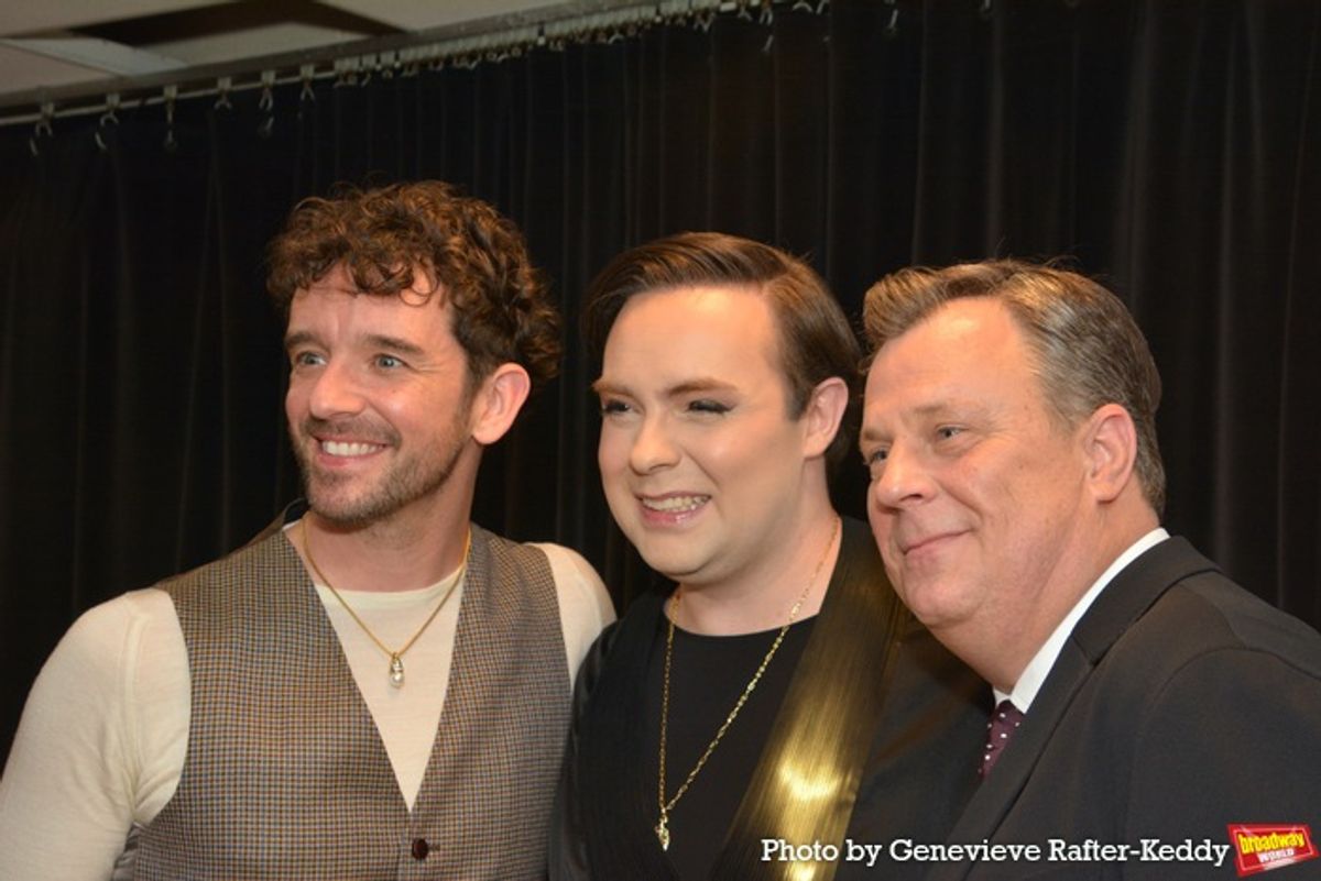 Michael Urie, Jak Malone and Brooks Ashmankas at 