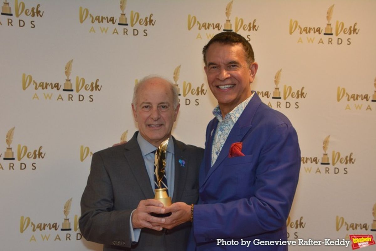 Joe Benincasa and Brian Stokes Mitchell at 