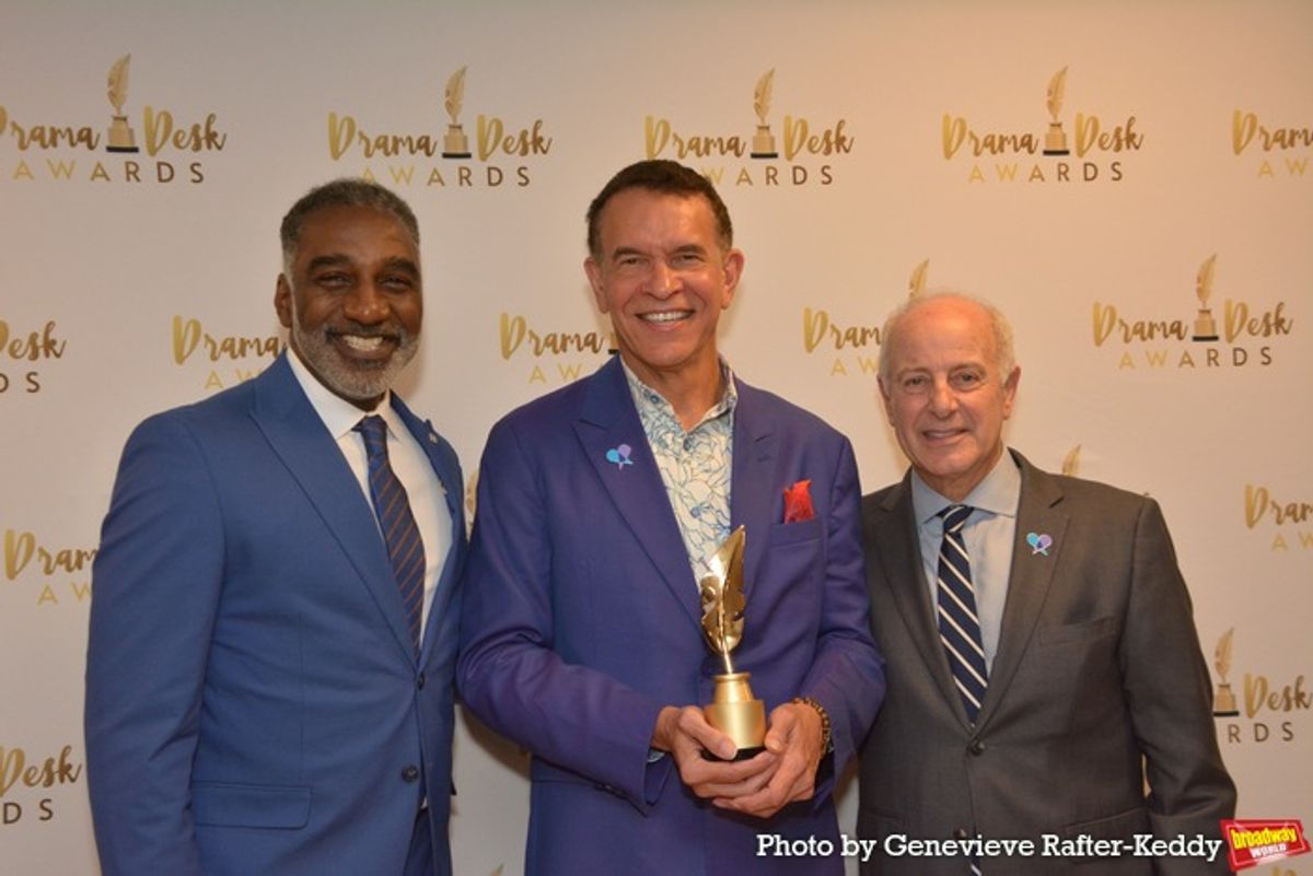 Norm Lewis, Brian Stokes Mitchell and Joe Benincasa at 