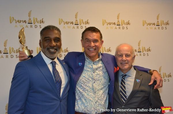 Norm Lewis, Brian Stokes Mitchell and Joe Benincasa Photo