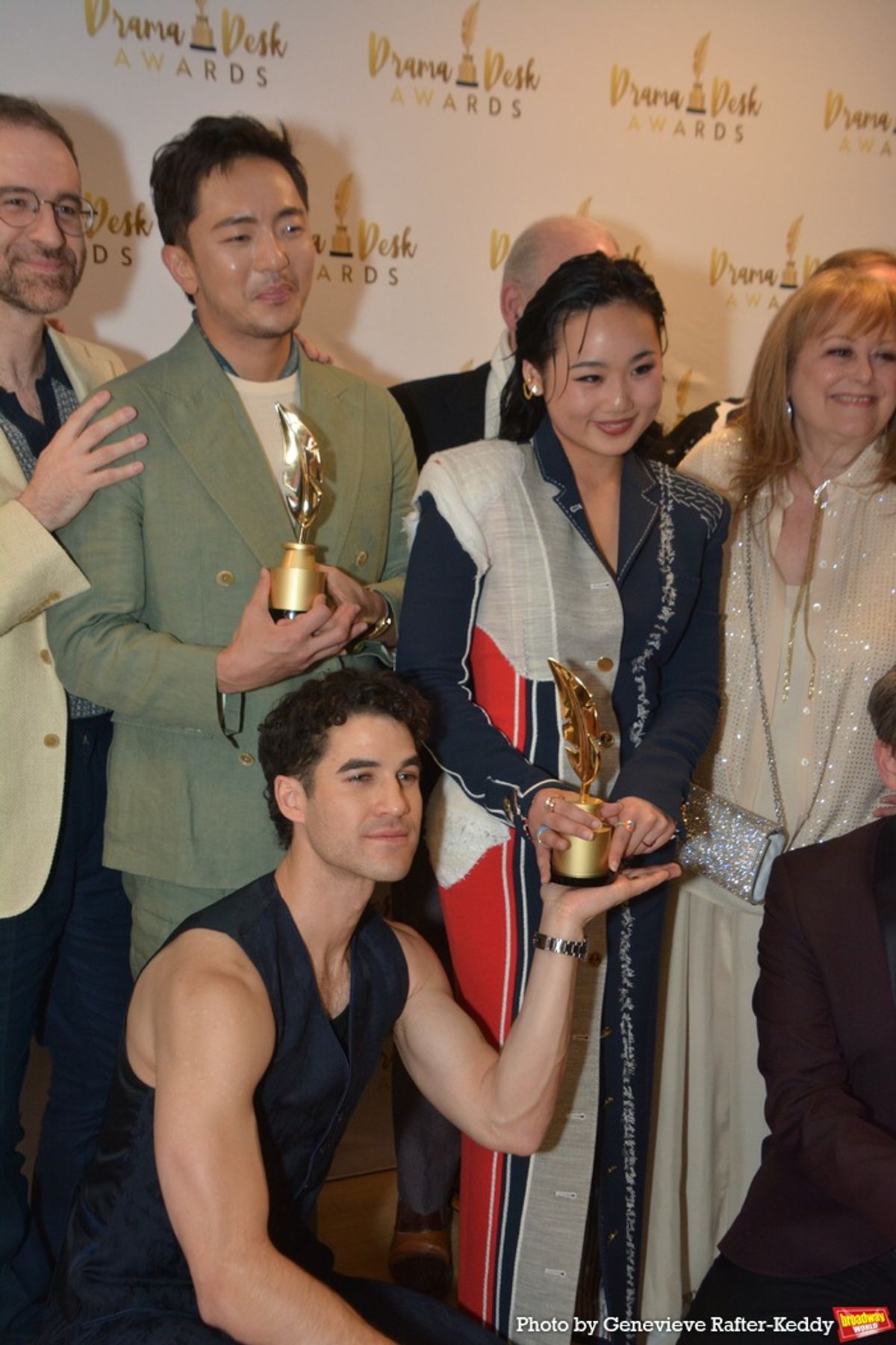 Darren Criss and Helen J. Shen at 