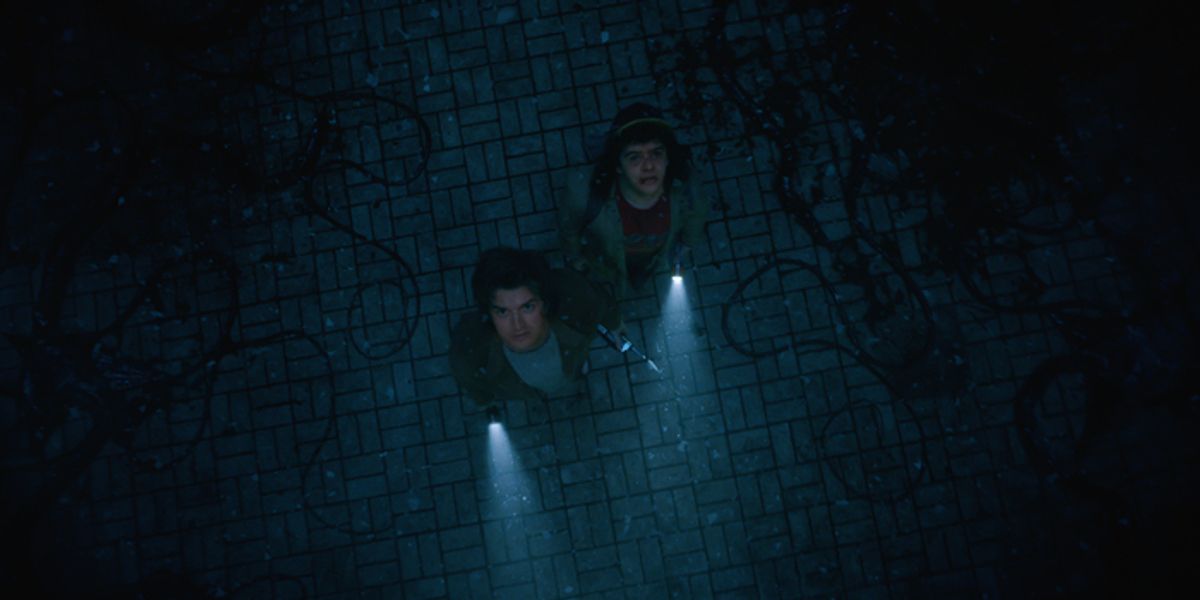 Joe Keery and Gaten Matarazzo  at 