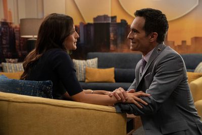 Ashley Reyes and Nestor Carbonell Photo