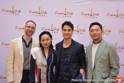 Will Aronson, Helen J. Shen, Darren Criss and Hue Park Photo