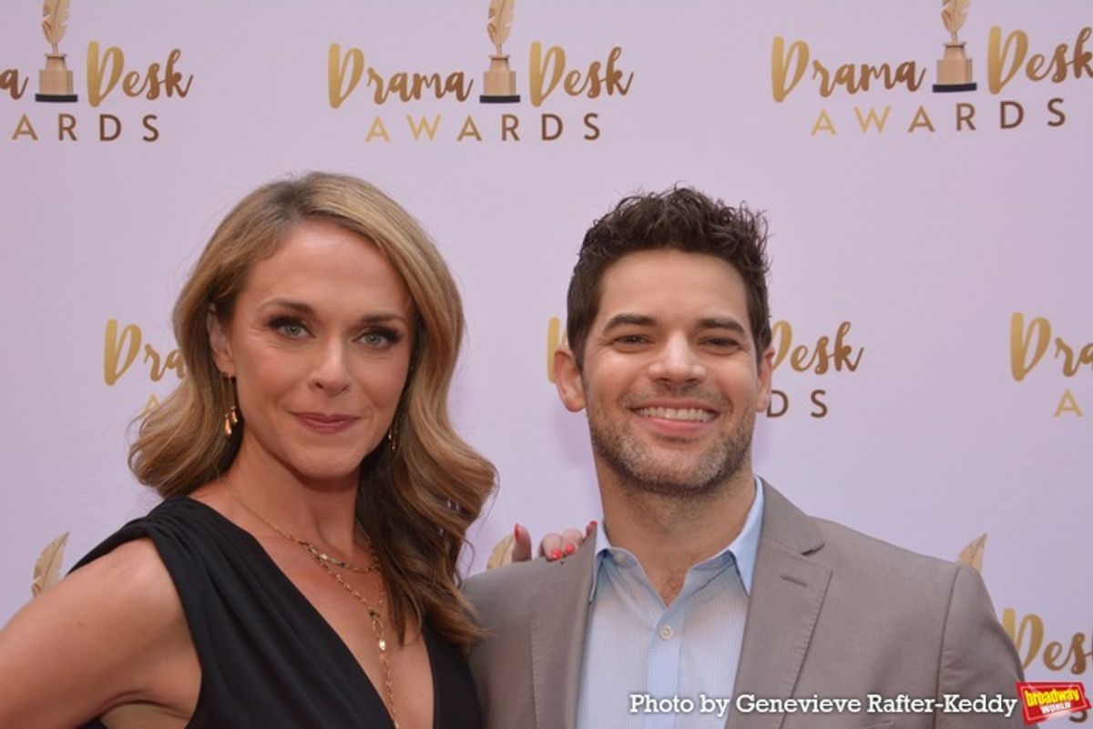 Ashley Marie Spencer and Jeremy Jordan  at 