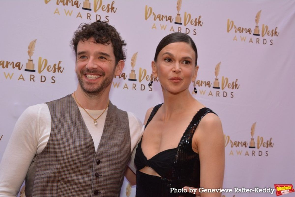 Michael Urie and Sutton Foster at 