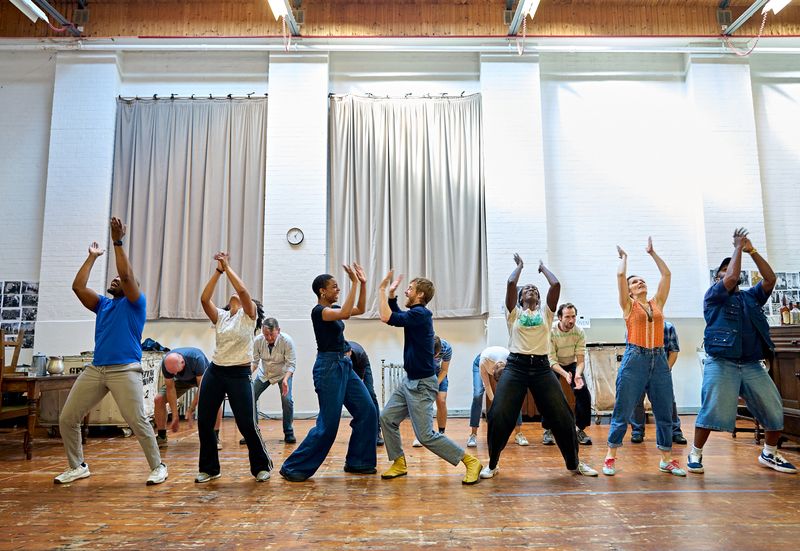 Photos: GIRL FROM THE NORTH COUNTRY Rehearsals at The Old Vic — photo 9 of 10