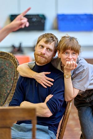 Colin Bates and Katie Brayden @ BroadwayWorld Colin Bates and Katie Brayden Photo