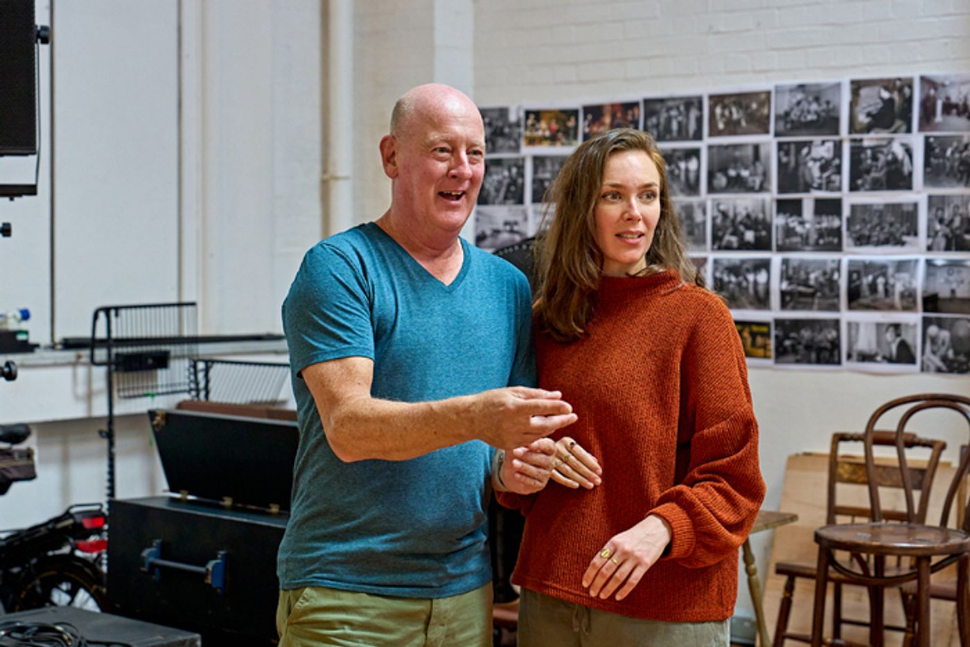 Photos: GIRL FROM THE NORTH COUNTRY Rehearsals at The Old Vic  Image