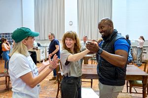 Lucy Hind with Katie Brayben and Sifiso Mazibuko @ BroadwayWorld Lucy Hind with Katie Brayben and Sifiso Mazibuko Photo