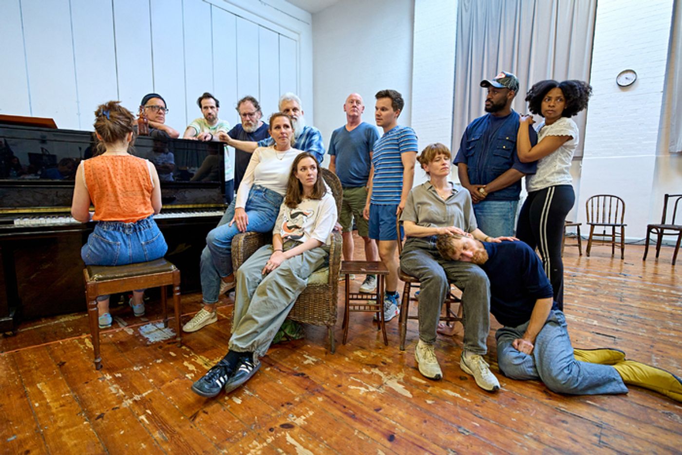 Photos: GIRL FROM THE NORTH COUNTRY Rehearsals at The Old Vic  Image