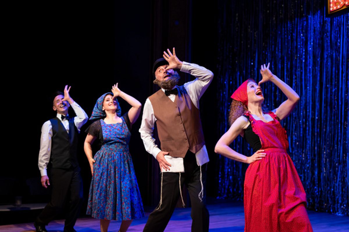 Seth Tucker, Rachel Policar, William Selby and Breona Conrad Photo by Brennen Russell at 