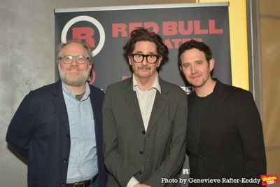 Andy Groteluschen, Reg Rogers and Santino Fontana Photo