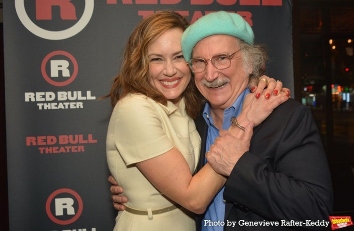 Emily Swallow and Mark Linn-Baker at 