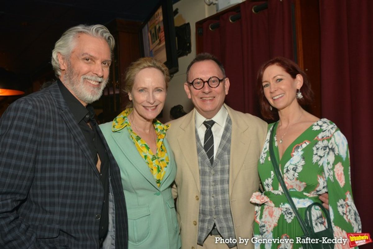 Robert Cuccioli, Laila Robins, Michael Emerson and Carrie Preston at 