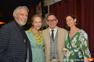 Robert Cuccioli, Laila Robins, Michael Emerson and Carrie Preston Photo