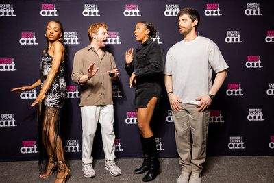 Christiani Pitts, Sam Tutty, Phoenix Best, and Vincent Michael  Photo