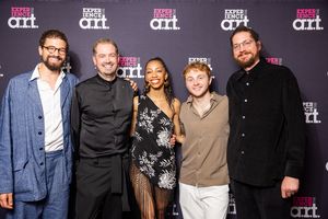 Kit Buchan, Tim Jackson, Sam Tutty, Christiani Pitts and Jim Barne @ BroadwayWorld Kit Buchan, Tim Jackson, Sam Tutty, Christiani Pitts and Jim Barne Photo