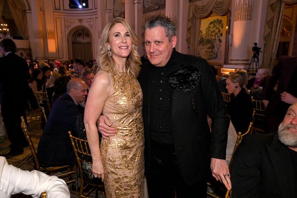 Fiona Howe Rudin and Isaac Mizrahi  Photo