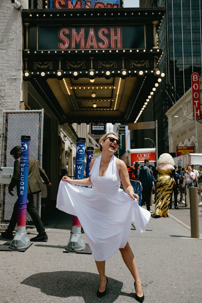 Photos: SMASH Cast Celebrates Marilyn Monroe's 99th Birthday — photo 13 of 13