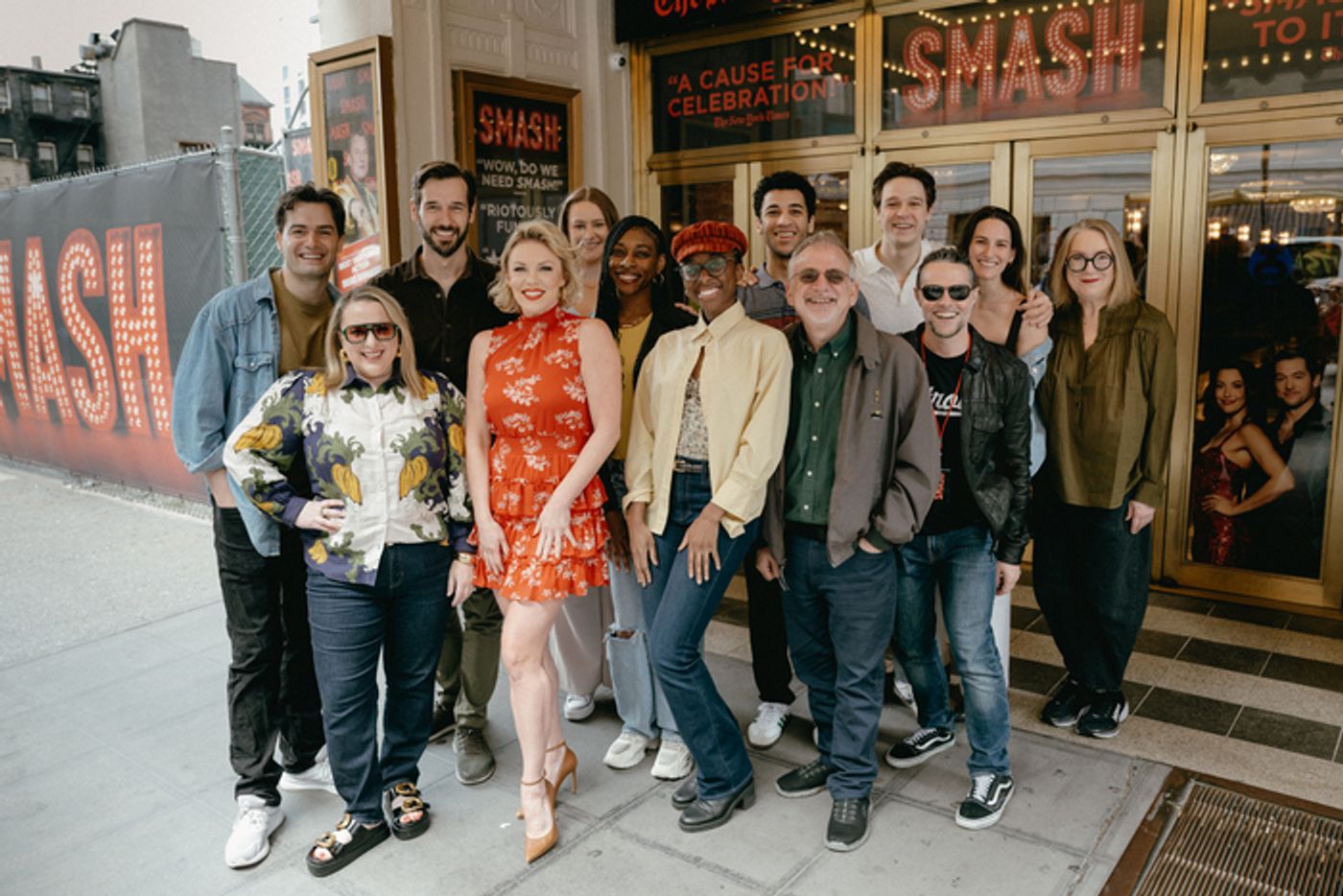 Photos: SMASH Cast Celebrates Marilyn Monroe's 99th Birthday  Image