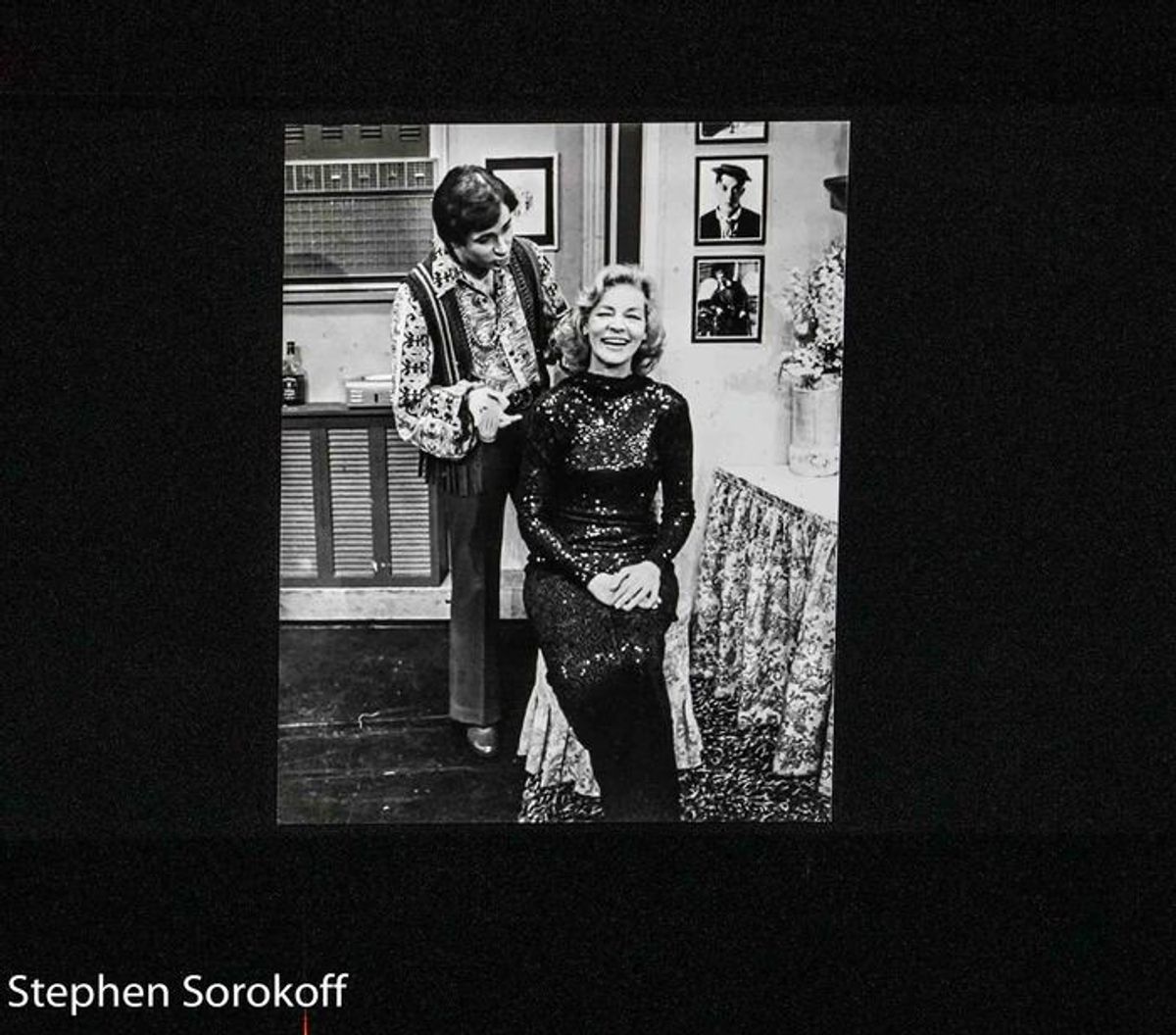 Lee Roy Reams & Lauren Bacall at 