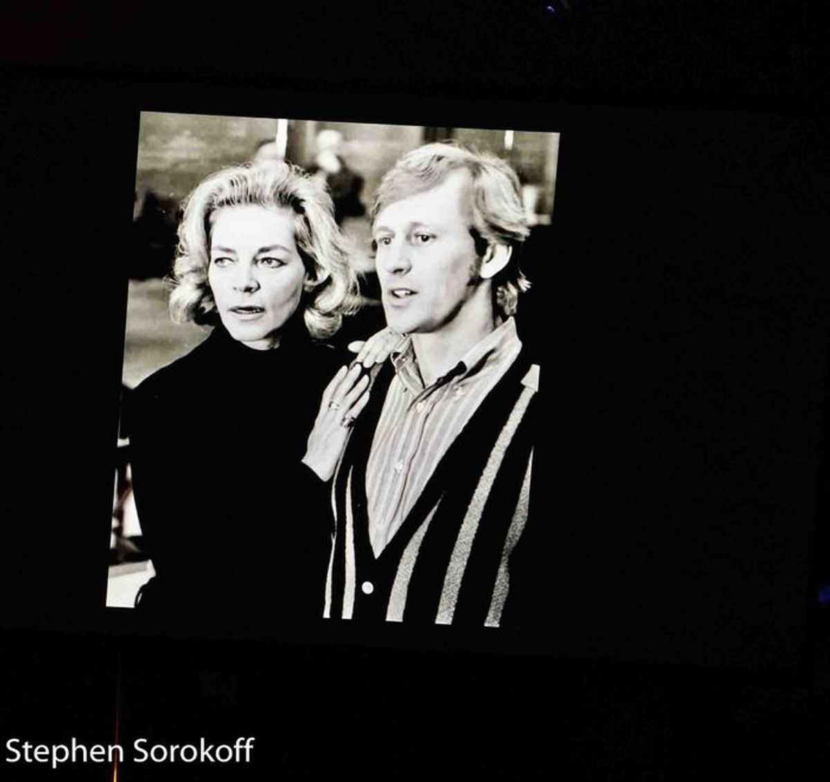 Lauren Bacall & Len Cariou at 