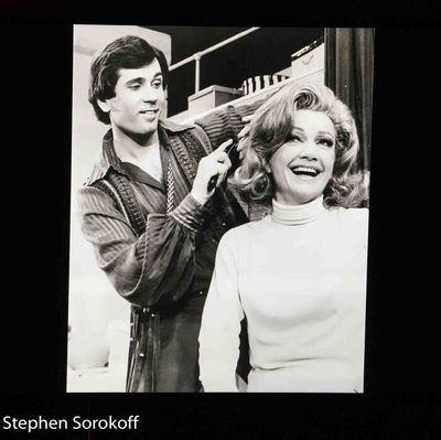 Lee Roy Reams & Lauren Bacall Photo