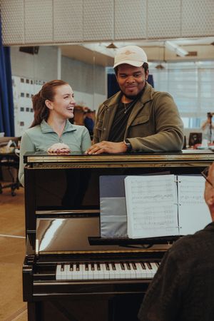 Kyra Belle Johnson and Fergie L. Philippe @ BroadwayWorld Kyra Belle Johnson and Fergie L. Philippe Photo