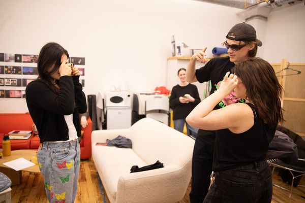 Chiara Aurelia, Christopher Briney, and Ella Stiller  Photo
