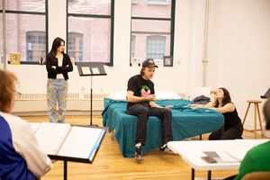 Chiara Aurelia, Christopher Briney, and Ella Stiller Photo