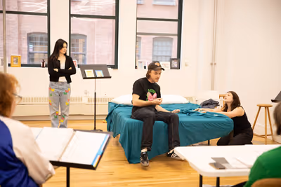 Chiara Aurelia, Christopher Briney, and Ella Stiller Photo