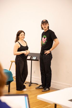 Ella Stiller and Christopher Briney @ BroadwayWorld Ella Stiller and Christopher Briney Photo