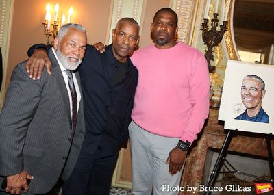 Mark "ranger" Jones, Denzel Washington and Chris Wolfe Photo