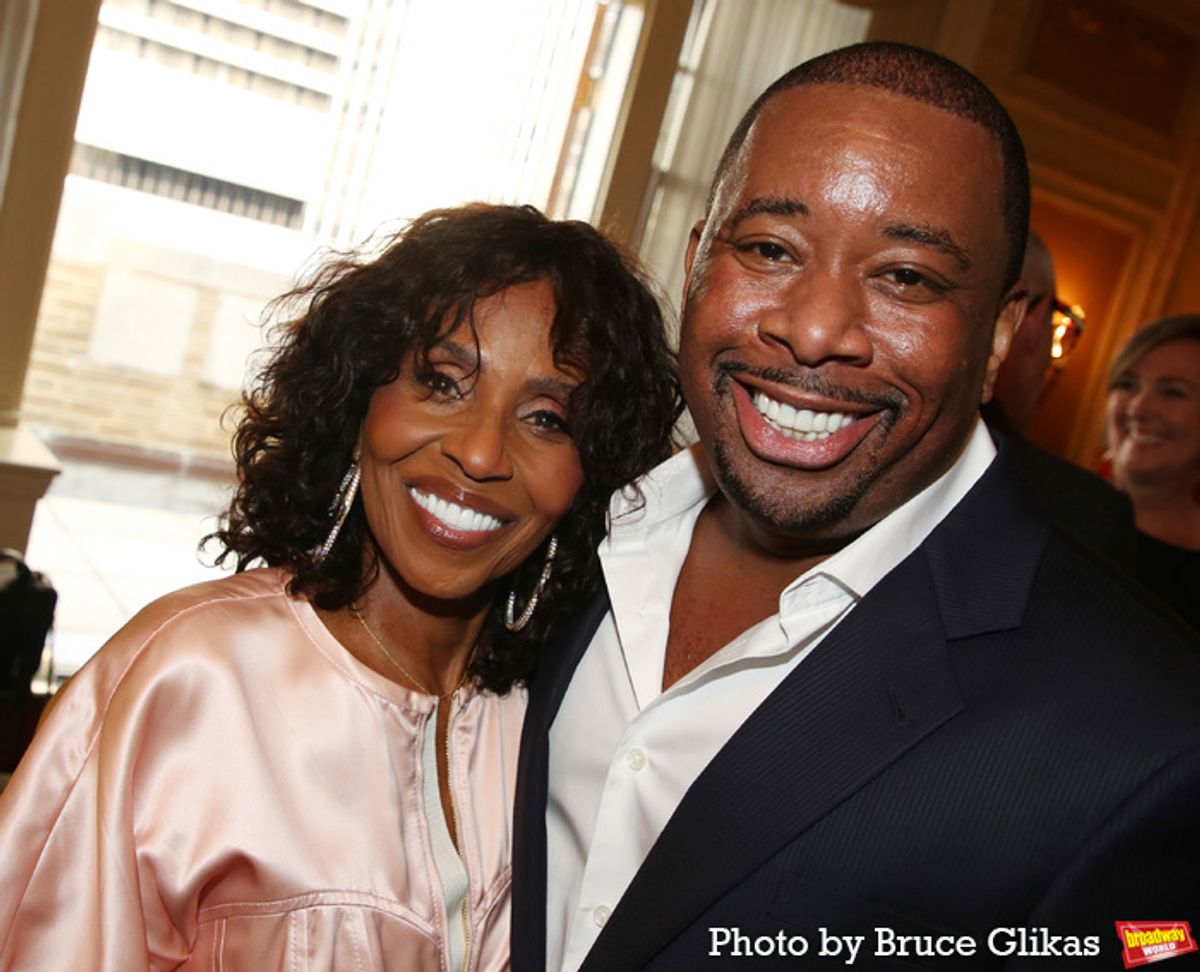 Pauletta Washington and Brian Moreland at 
