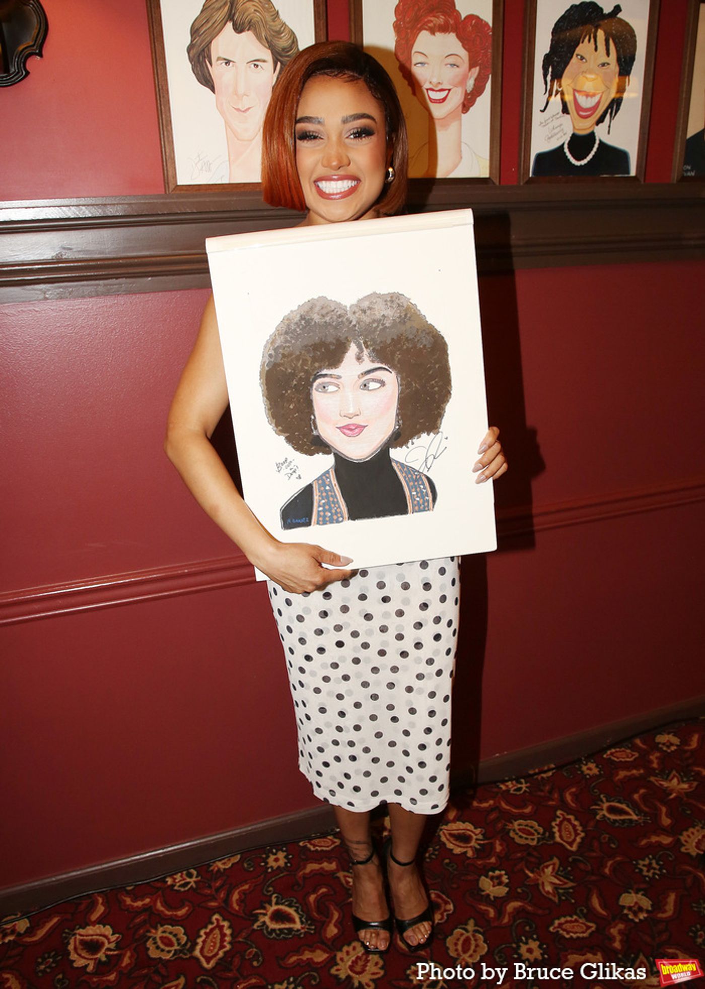 Photos: BOOP! THE MUSICAL Stars Jasmine Amy Rogers Gets Her Very Own Sardi's Portrait  Image