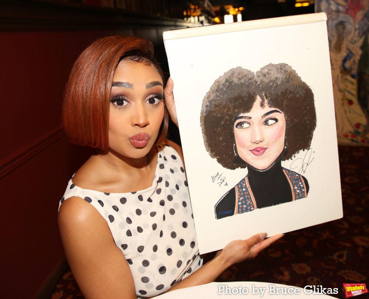 Jasmine Amy Rogers at Photos: BOOP! THE MUSICAL Stars Jasmine Amy Rogers Gets Her Very Own Sardi's Portrait