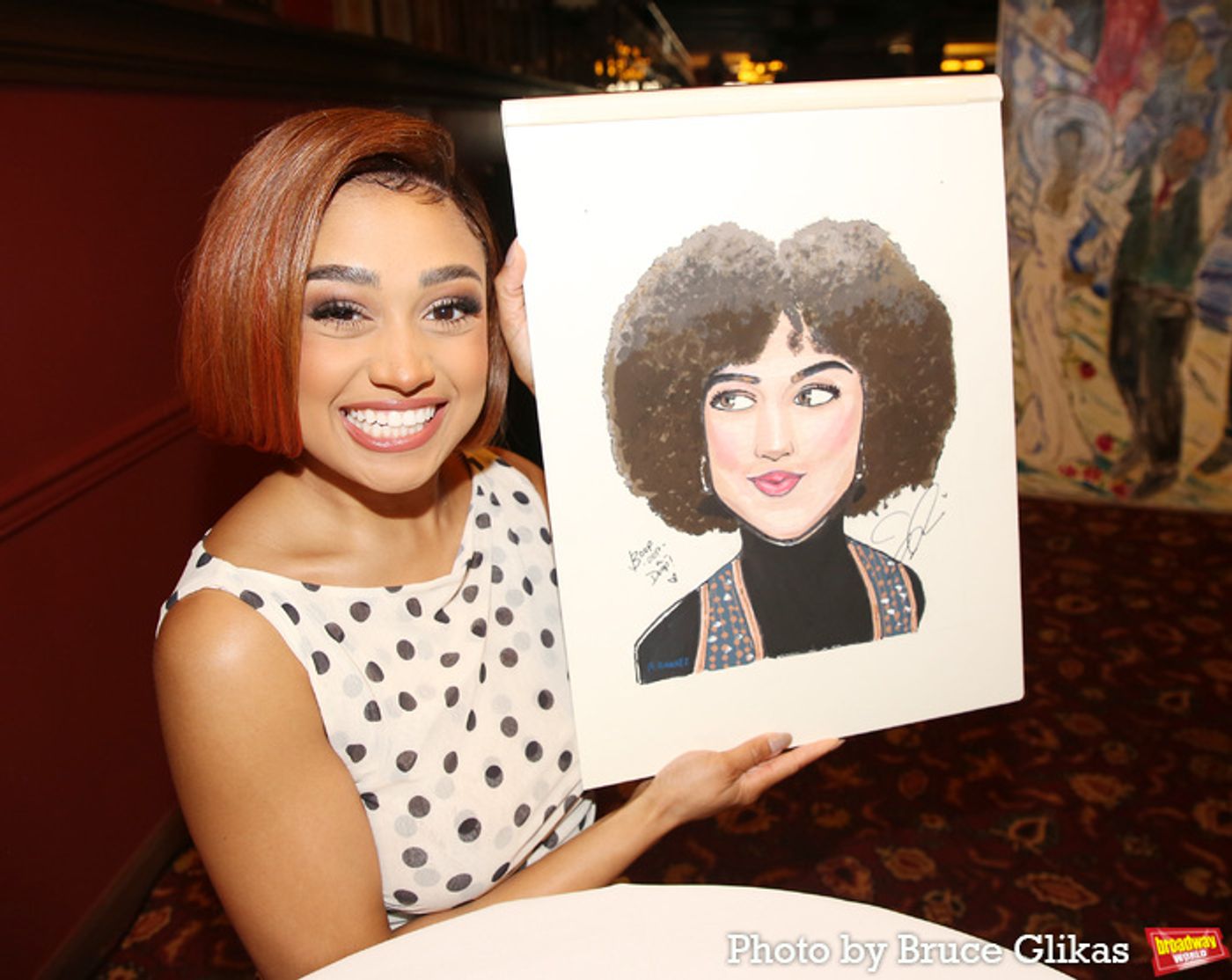 Photos: BOOP! THE MUSICAL Stars Jasmine Amy Rogers Gets Her Very Own Sardi's Portrait  Image